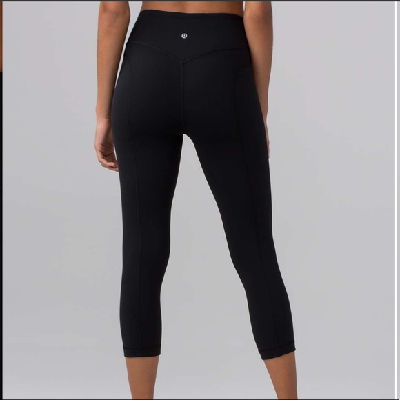 HTF 🍋 Lululemon Pushing Limits Crop (Nulu 21") - Picture 3 of 9